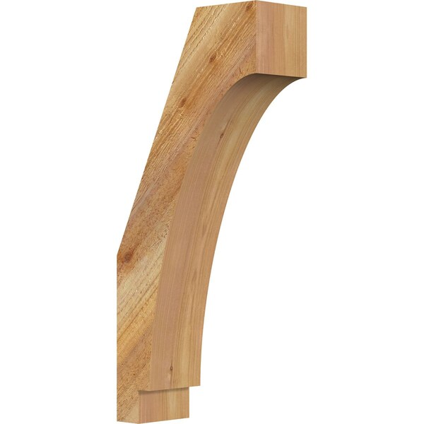 Ekena Millwork 4"W x 10"D x 22"H Imperial Rough Sawn Knee Brace, Western Red Cedar BRC04X10X22IMP00RWR - main